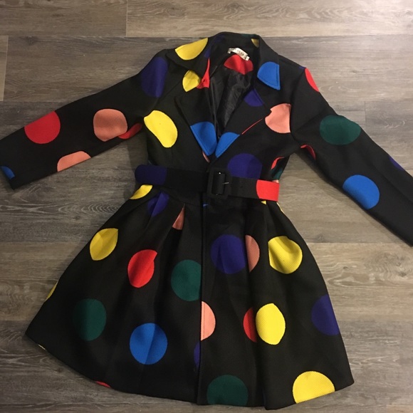 dots spring jacket